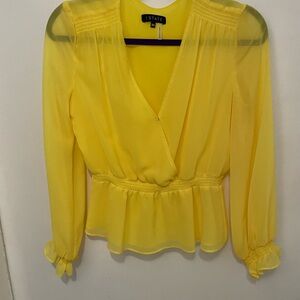 1. State yellow blouse. Size XS.